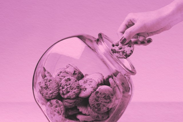 hand in a cookie jar