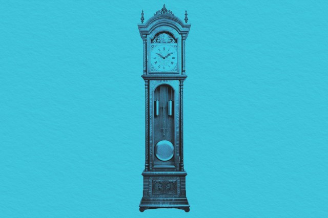 Wooden Grandfather Clock
