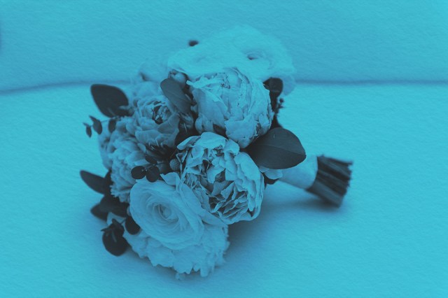 bouquet of peonies and roses